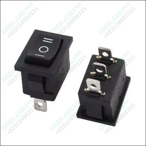 3 Pin 3 Position Rocker Switch On Off On Power Button Switch