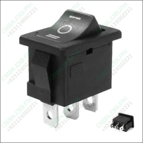 3 Pin 3 Position Rocker Switch On Off On Power Button Switch