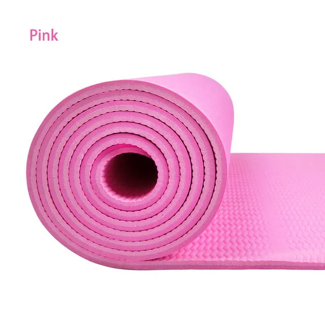 6MM TPE Non-slip Yoga Mats For Fitness