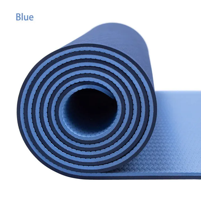 6MM TPE Non-slip Yoga Mats For Fitness