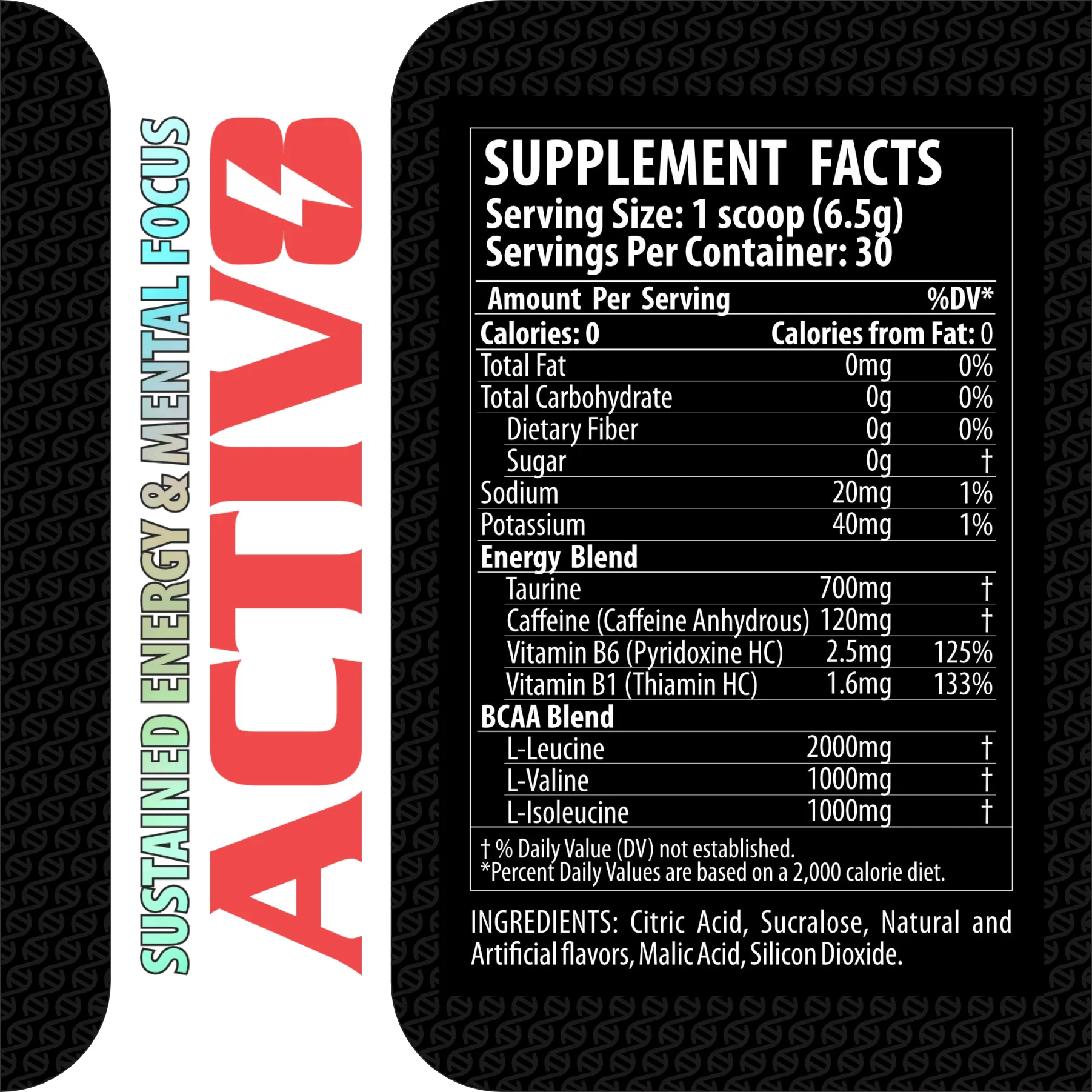 ACTIV8™ - Sustained Energy & Mental Focus Formula