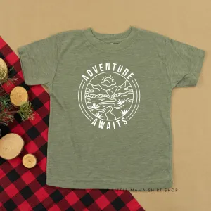 ADVENTURE AWAITS - Short Sleeve Child Shirt