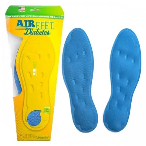 AirFeet DIABETES ETS Insoles, Size 2S, Pair