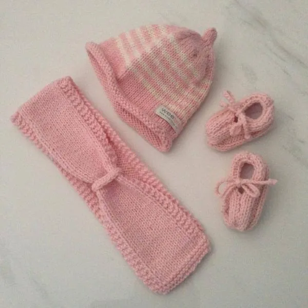 Beanie, Scarf & Loafers Set