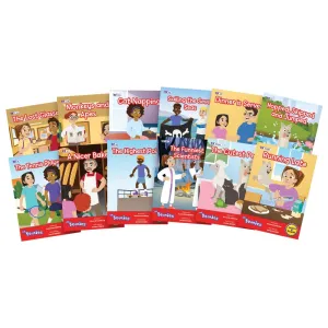 Beanstalk Books: The Beanies Hi-Lo Diversity Decodables - 12 Book Set, Phase 6