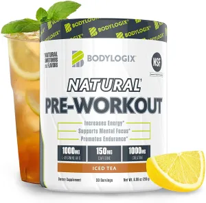 Bodylogix Natural Pre-Workout 30 Servings