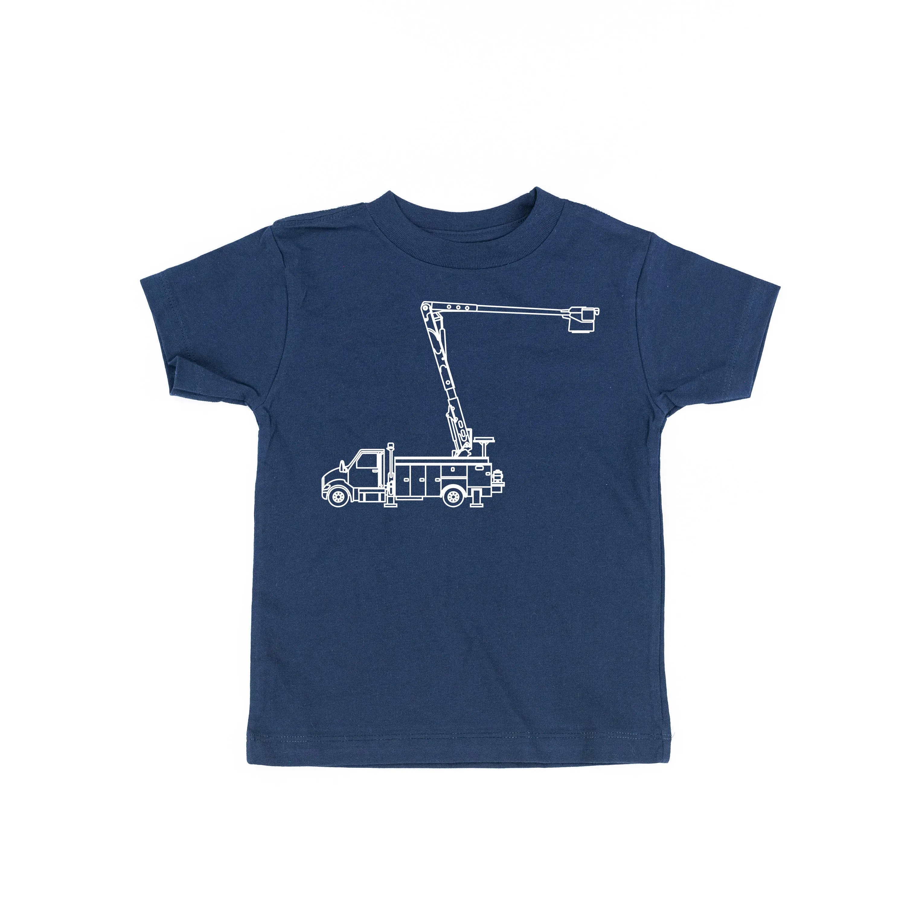 BOOM TRUCK - Minimalist Design - Short Sleeve Child Shirt