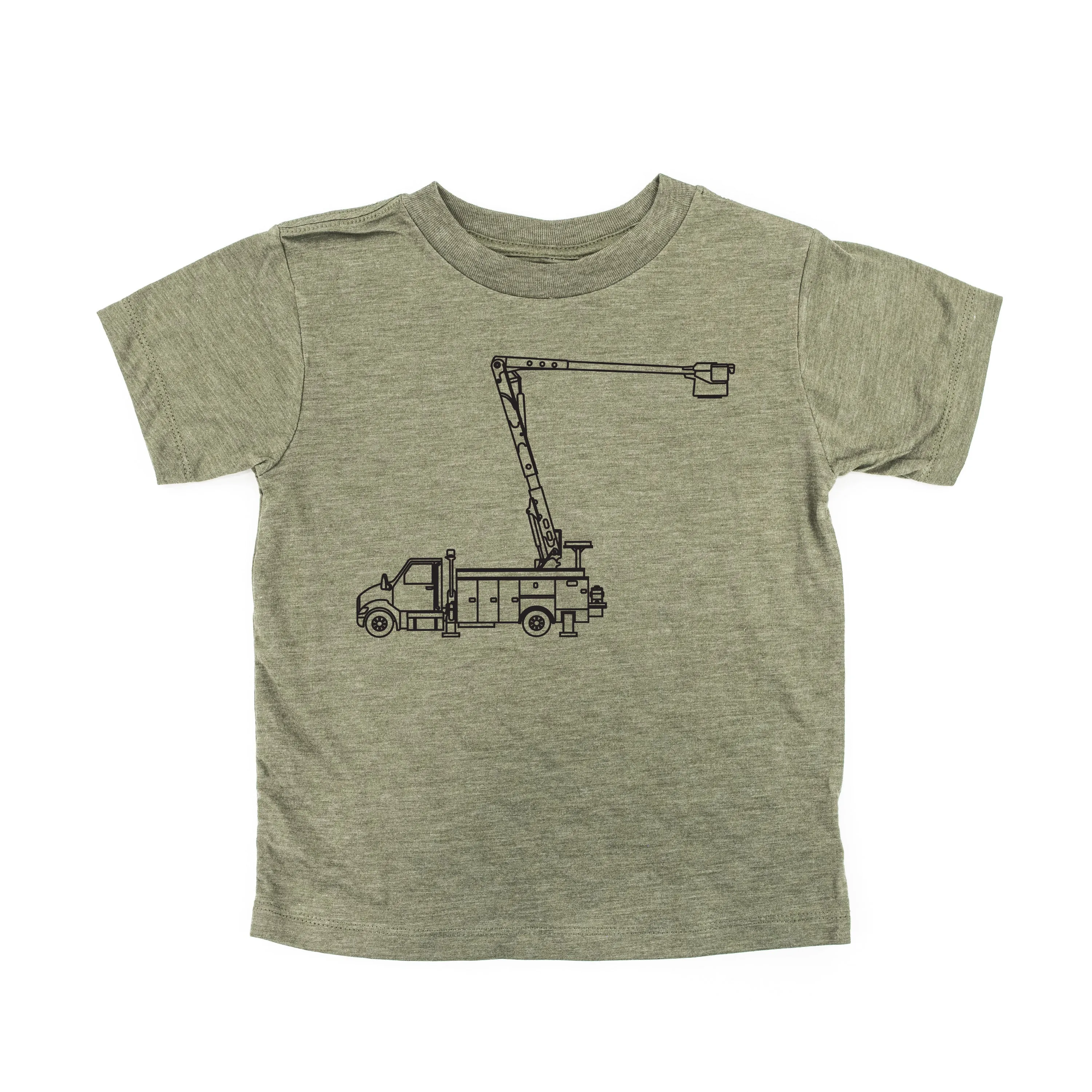 BOOM TRUCK - Minimalist Design - Short Sleeve Child Shirt