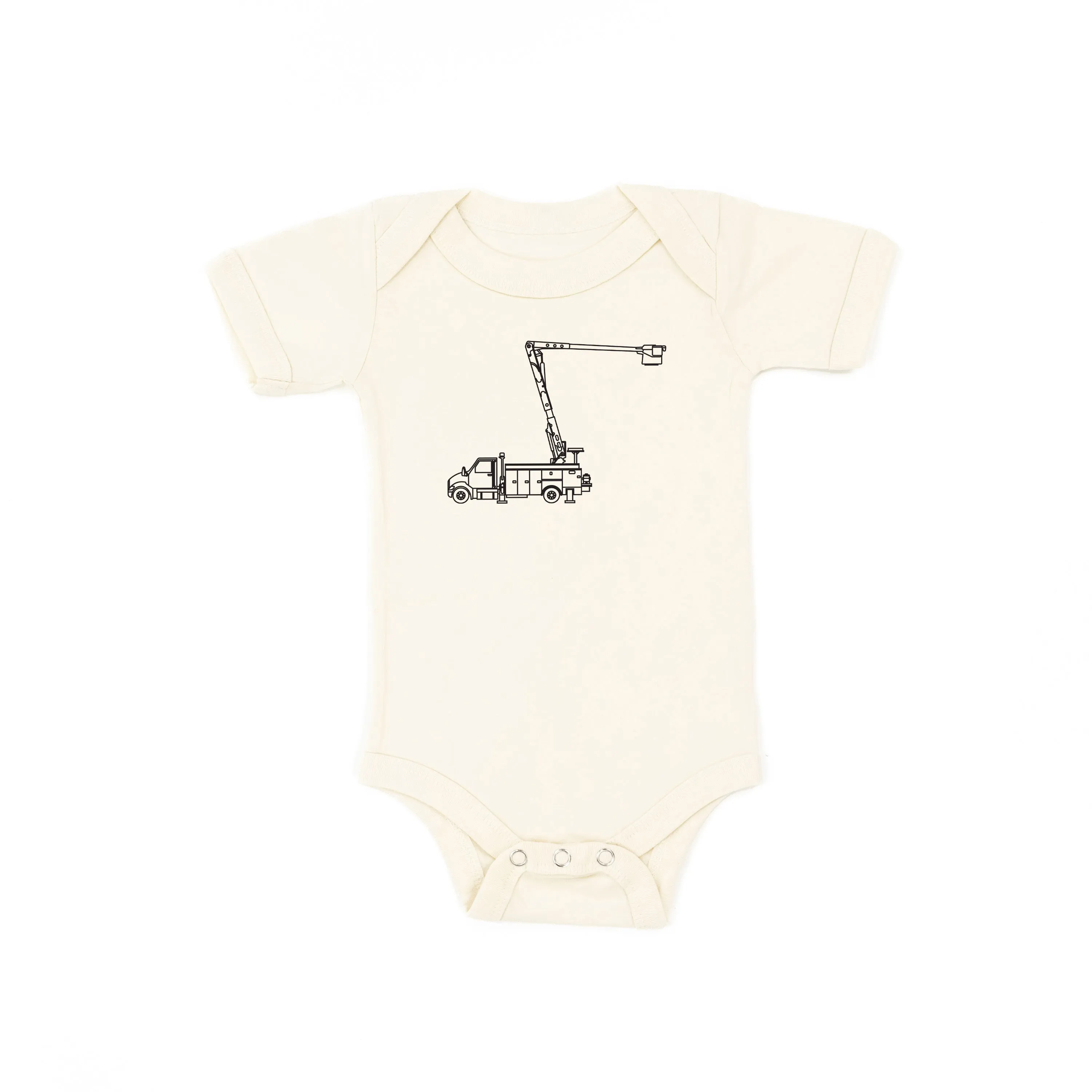 BOOM TRUCK - Minimalist Design - Short Sleeve Child Shirt