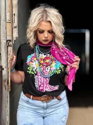 Callie's Cowgirl Pretty Graphic Tee by Texas True Threads