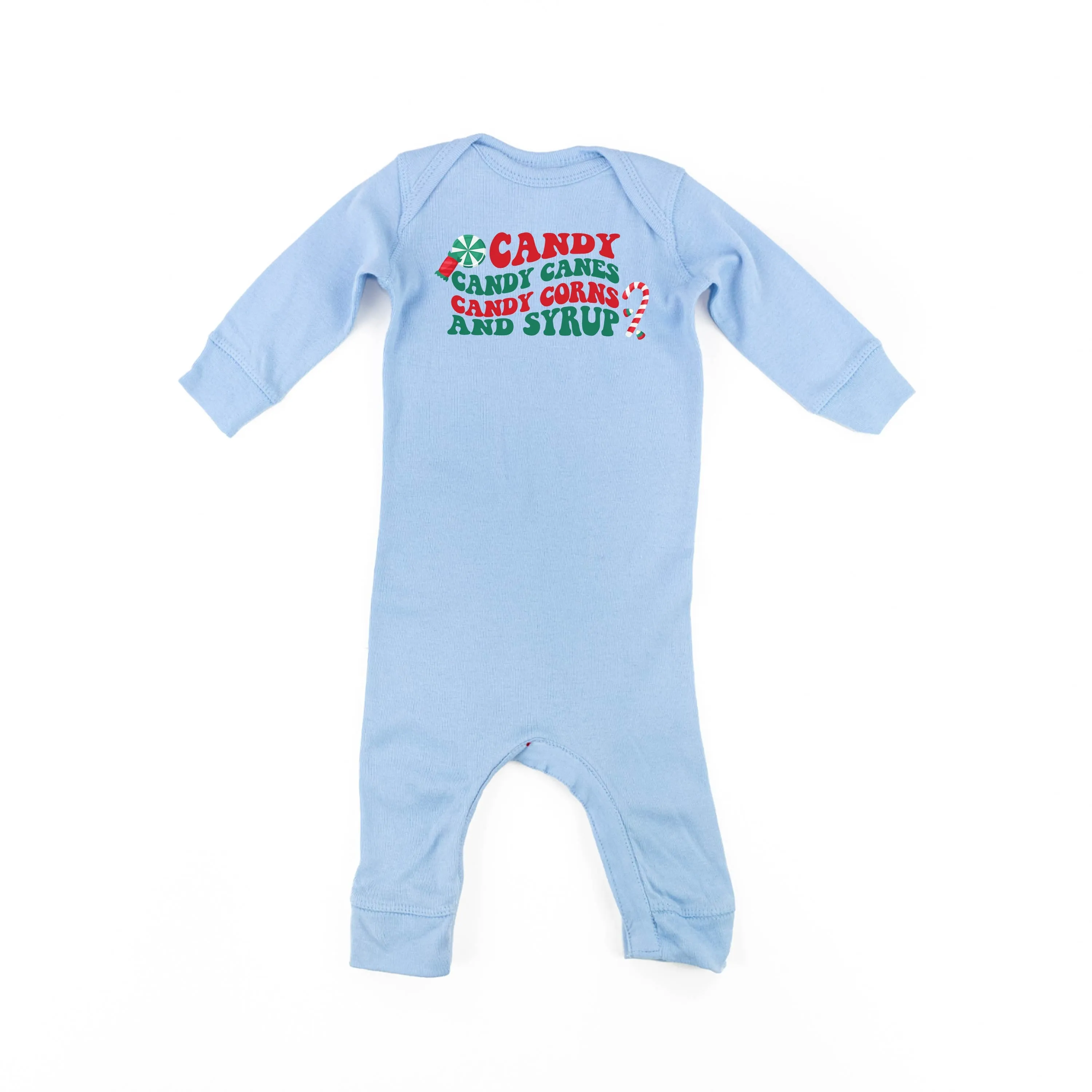 Candy, Candy Canes, Candy Corns And Syrup - Baby Sleeper