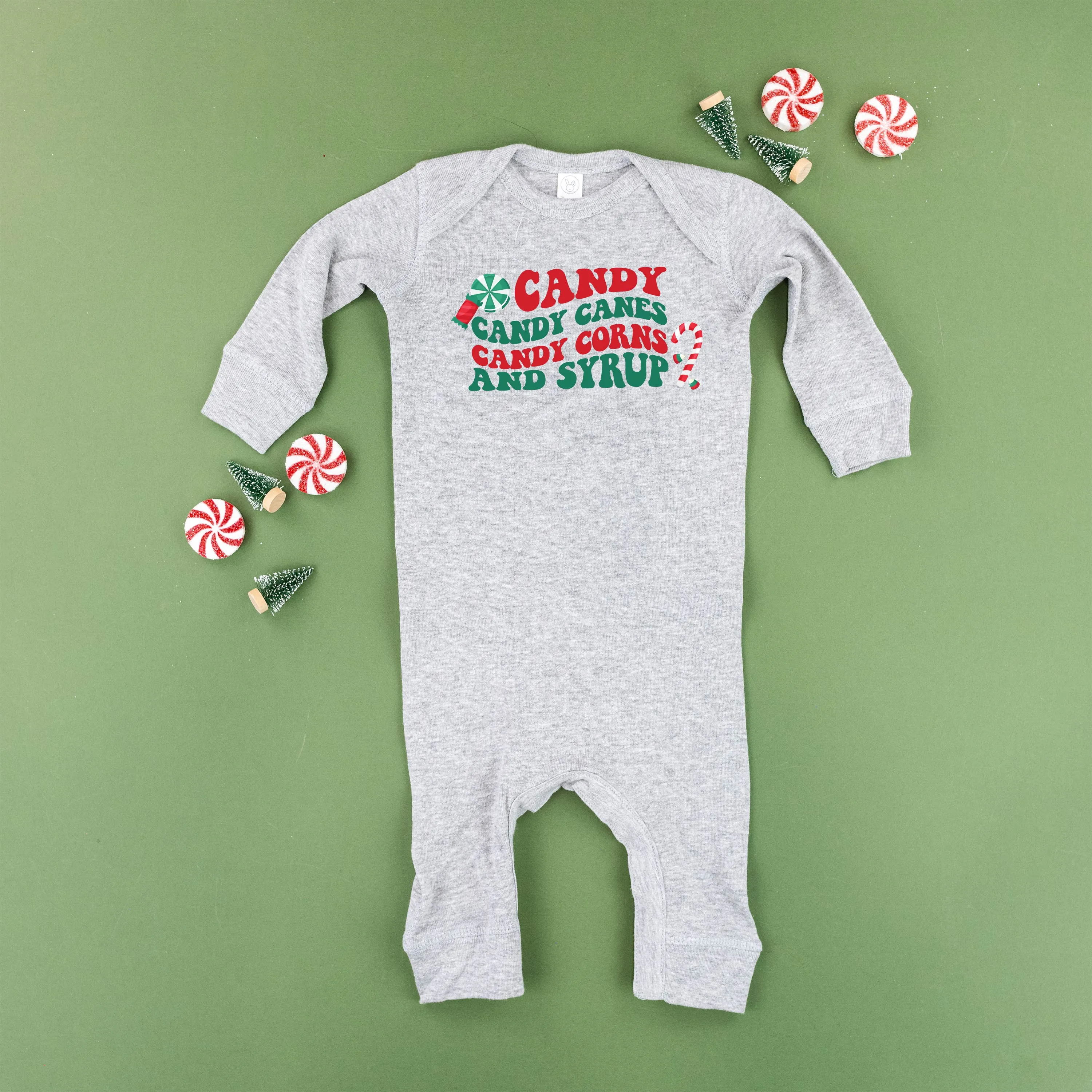 Candy, Candy Canes, Candy Corns And Syrup - Baby Sleeper