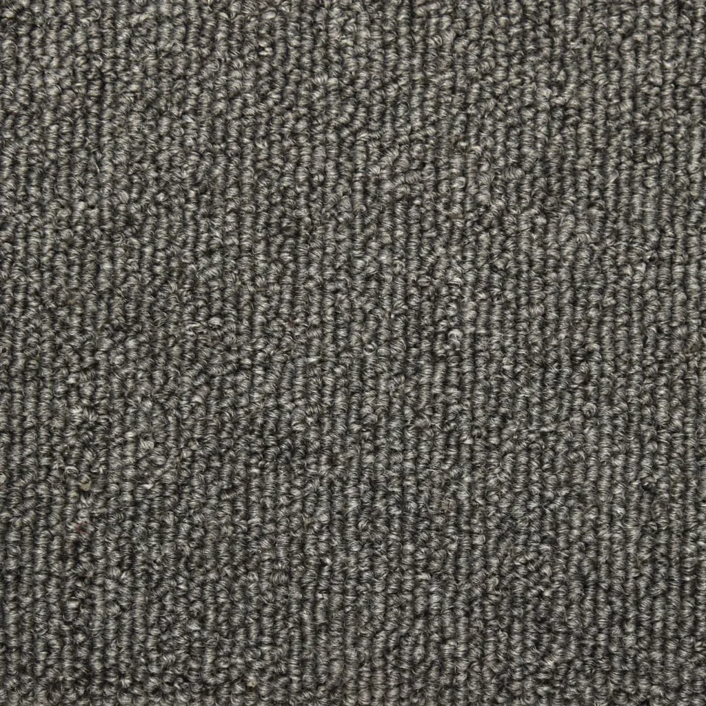 Carpet Stair Treads 15 pcs 65x21x4 cm Dark Grey