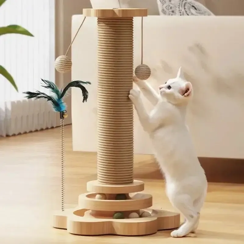 Cat Climbing Frame with Sisal Scratching Post