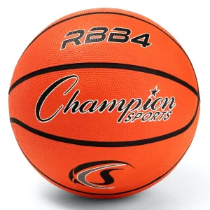 Champion Sports Intermediate Rubber Basketball