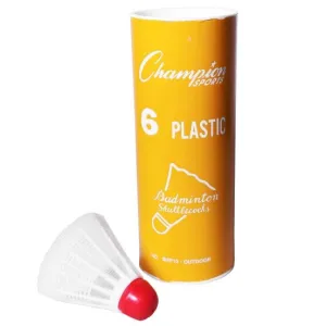 Champion Sports Plastic Shuttlecock