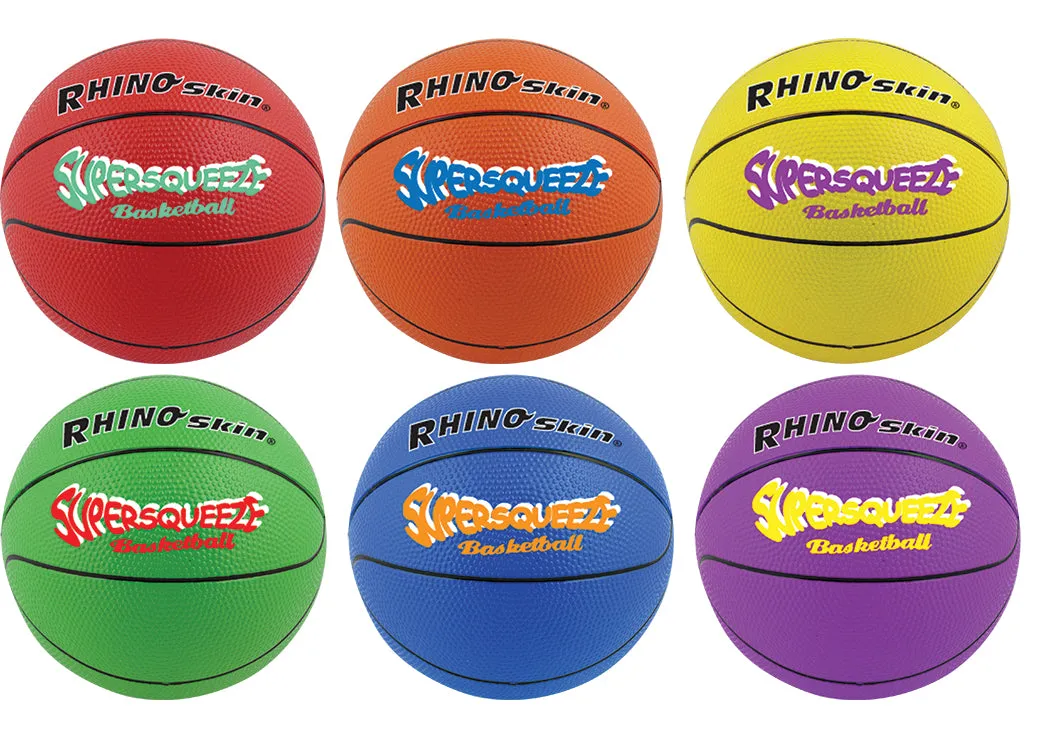 Champion Sports Rhino Skin® Super Squeeze Basketball Set