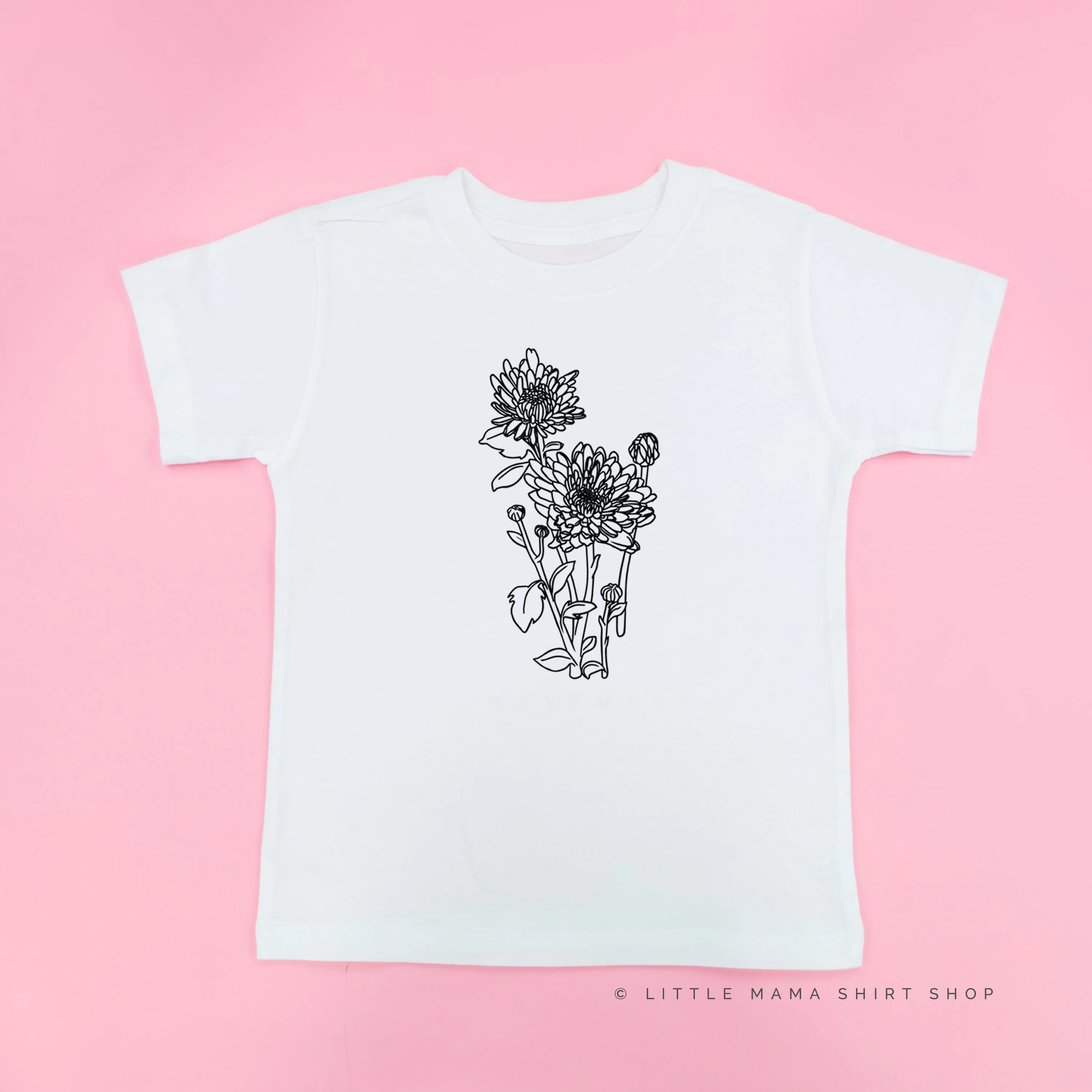 CHRYSANTHEMUM - Short Sleeve Child Shirt