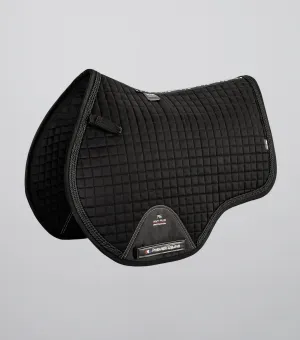 Close Contact European Cotton Saddle Pad - GP/Jump Square Black