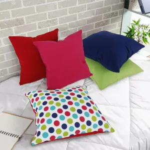 Cotton Singer Dot Theme Designer Cushion Covers