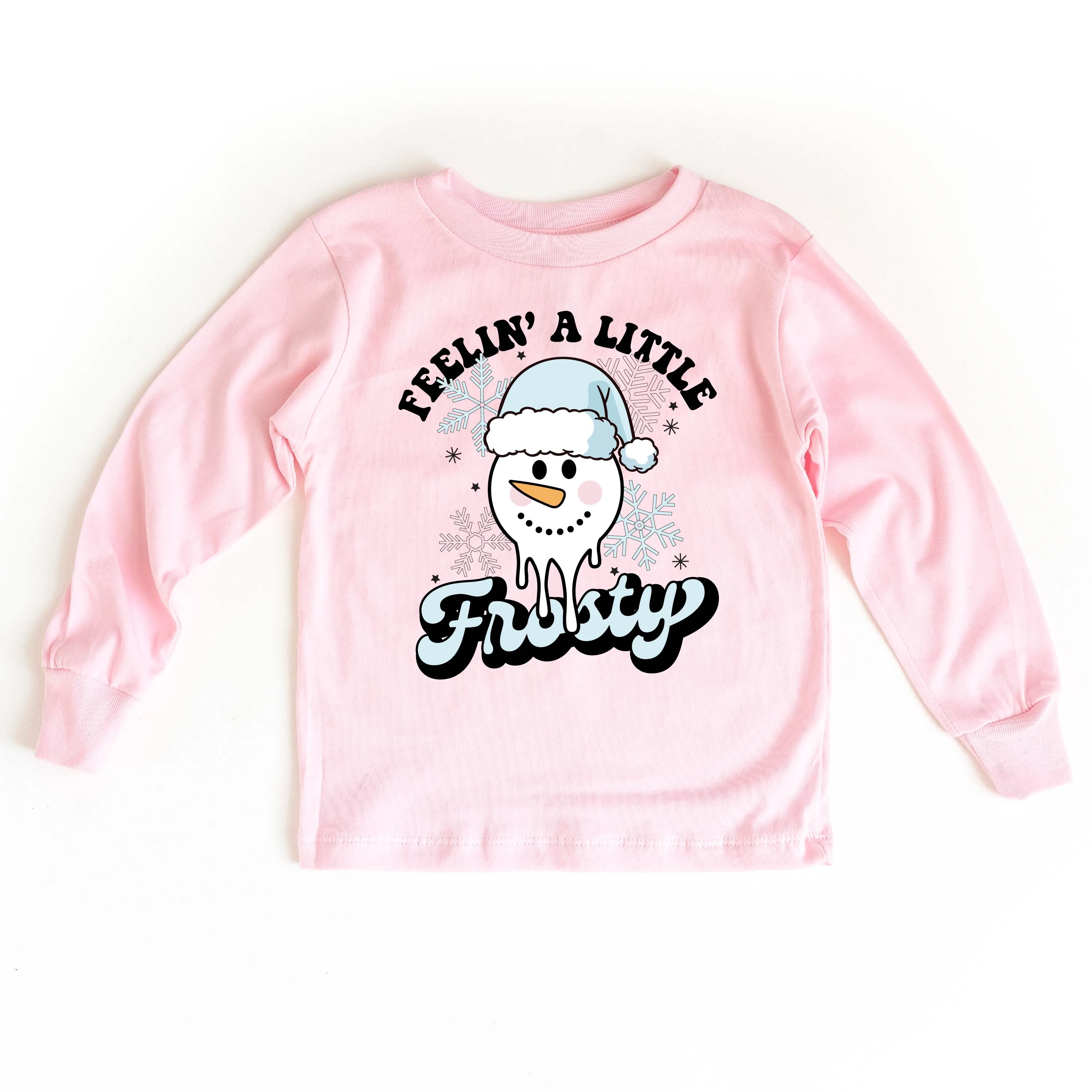 Feelin' A Little Frosty - Child LONG SLEEVE Tee