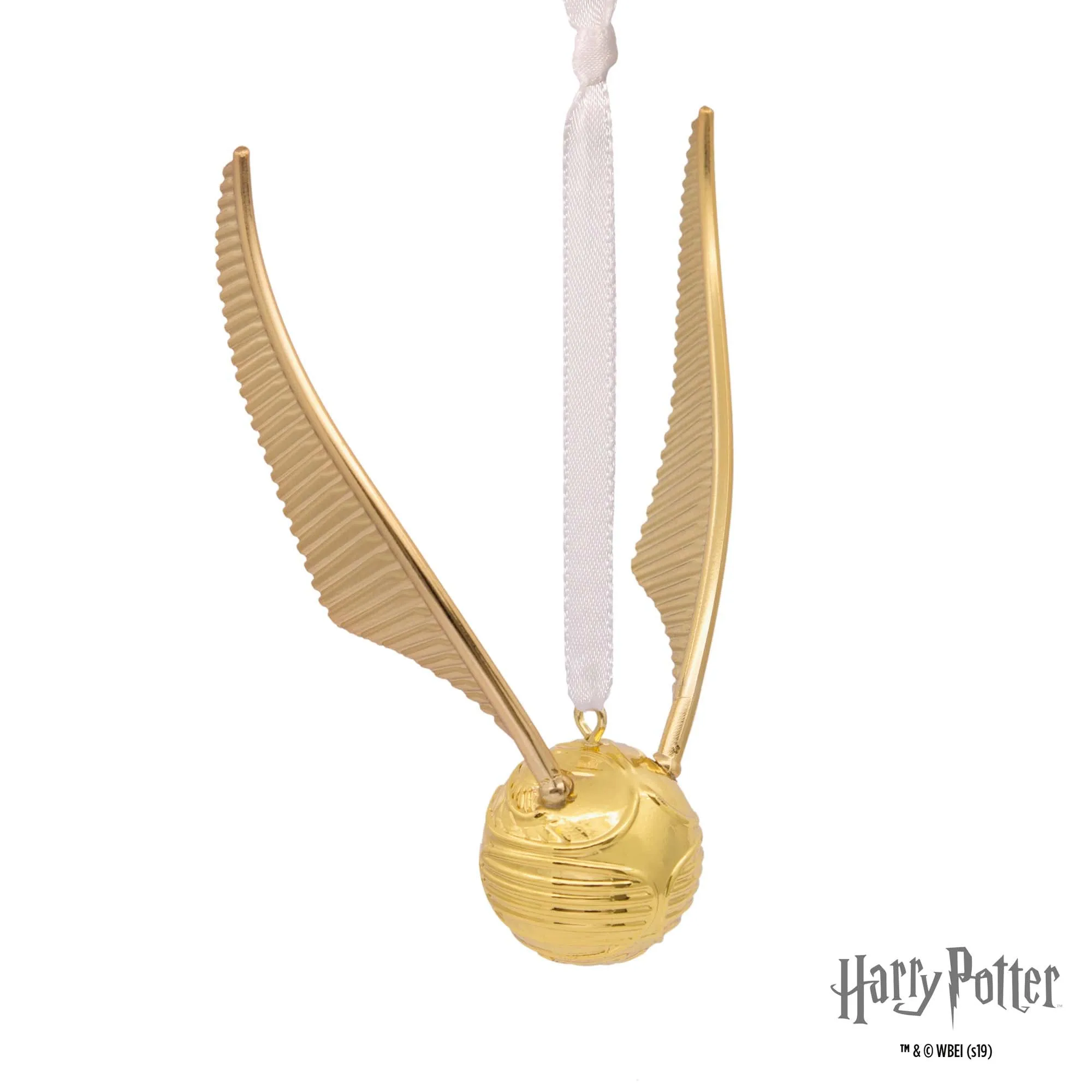 Hallmark Christmas Ornament (Harry Potter Golden Snitch Premium Metal)