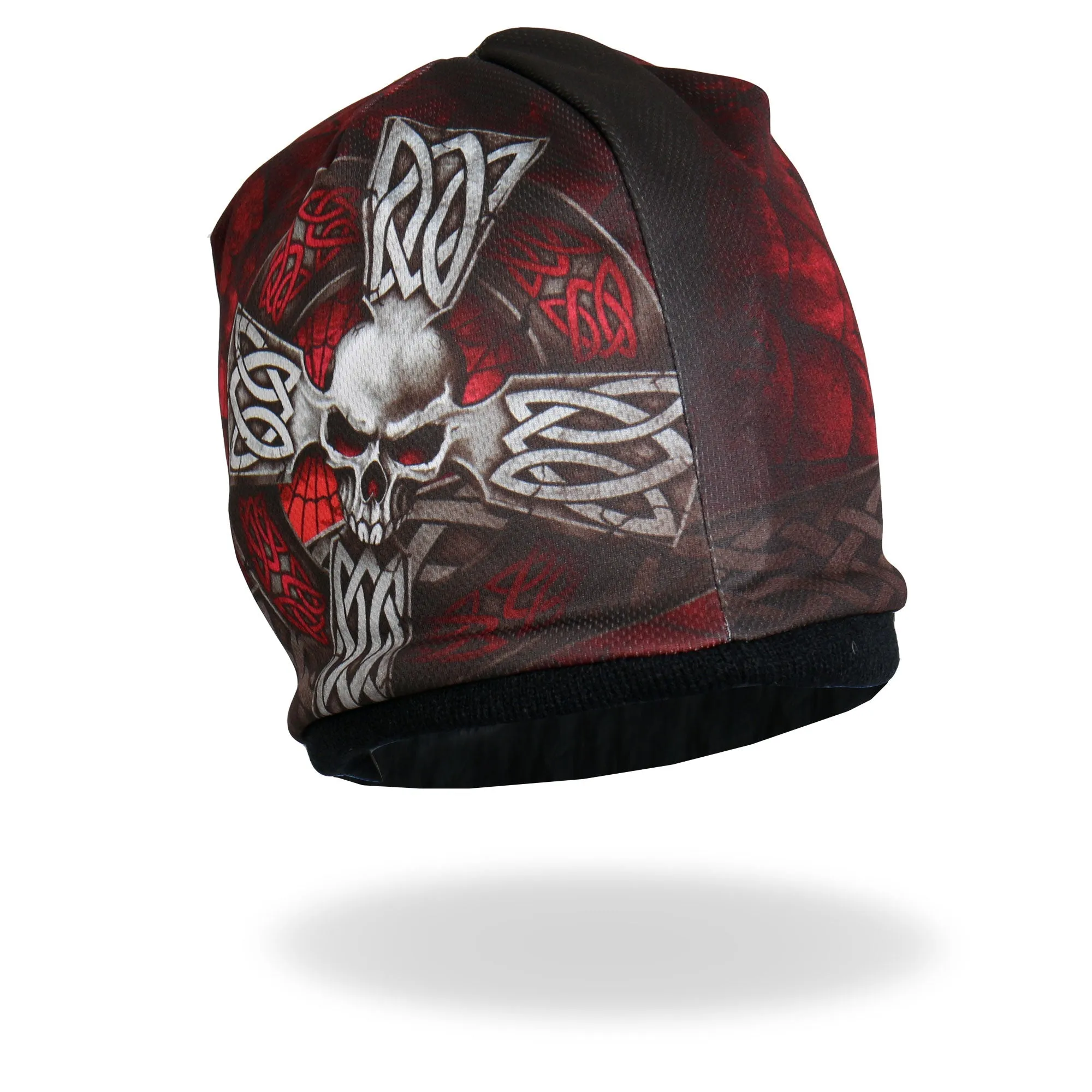 Hot Leathers KHC1020 Sublimated Celtic Cross Beanie