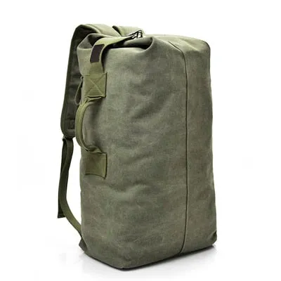 Large Capacity Man Travel Bag Mountaineering Backpack Male Luggage Canvas