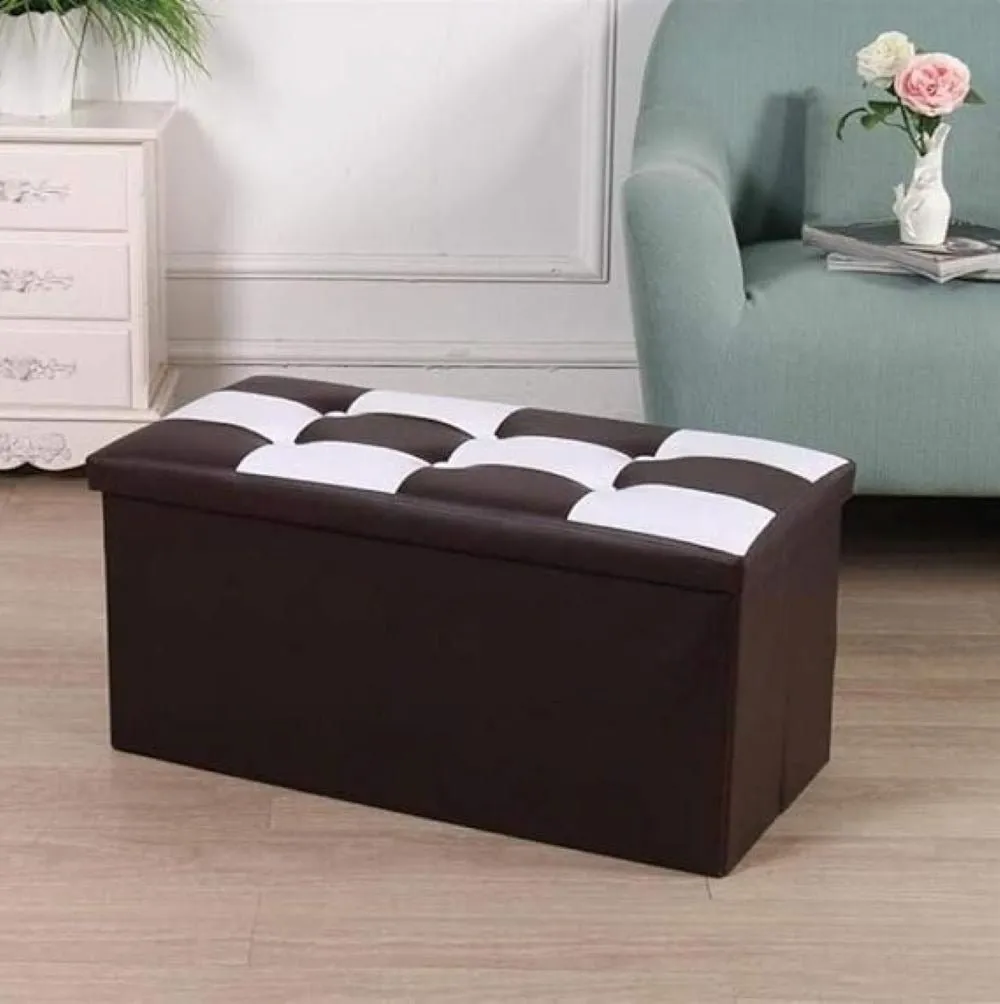 Lazino 1 Seater Leatherette Bench With Storage