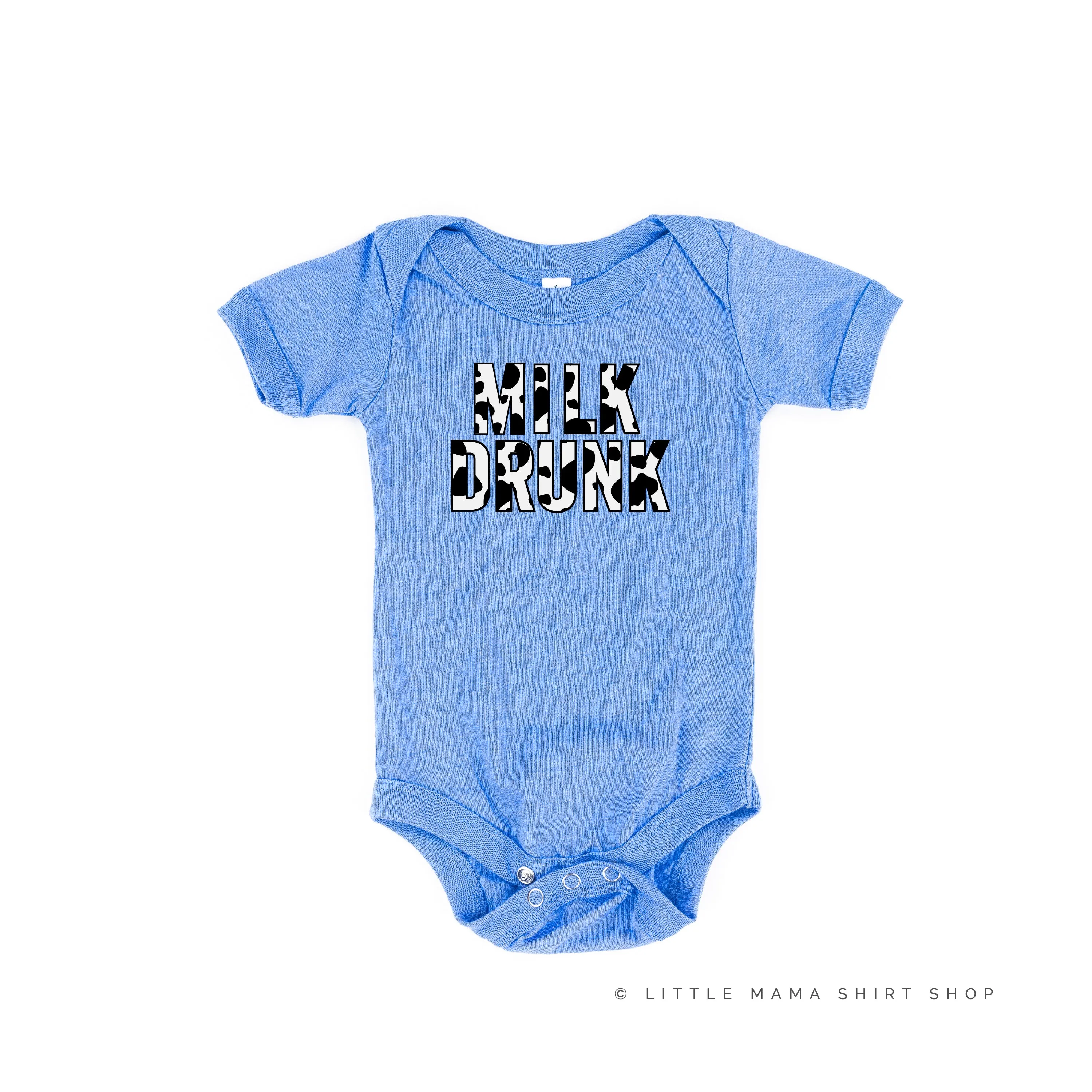 MILK DRUNK - Cow Print - Short Sleeve Child Shirt