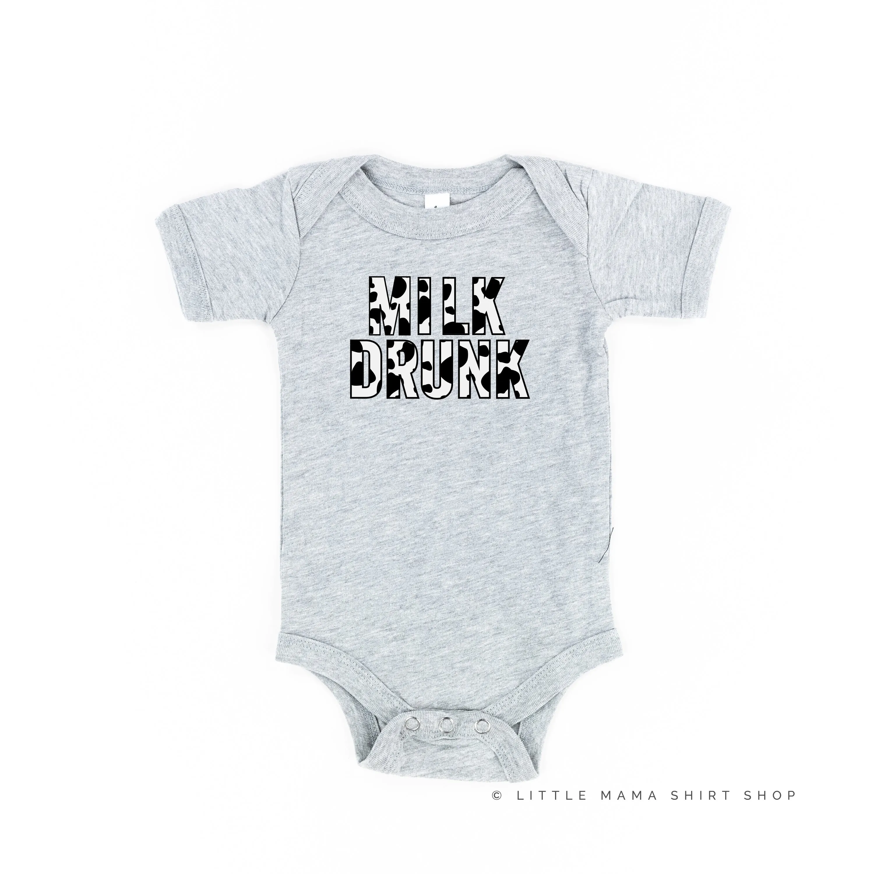 MILK DRUNK - Cow Print - Short Sleeve Child Shirt