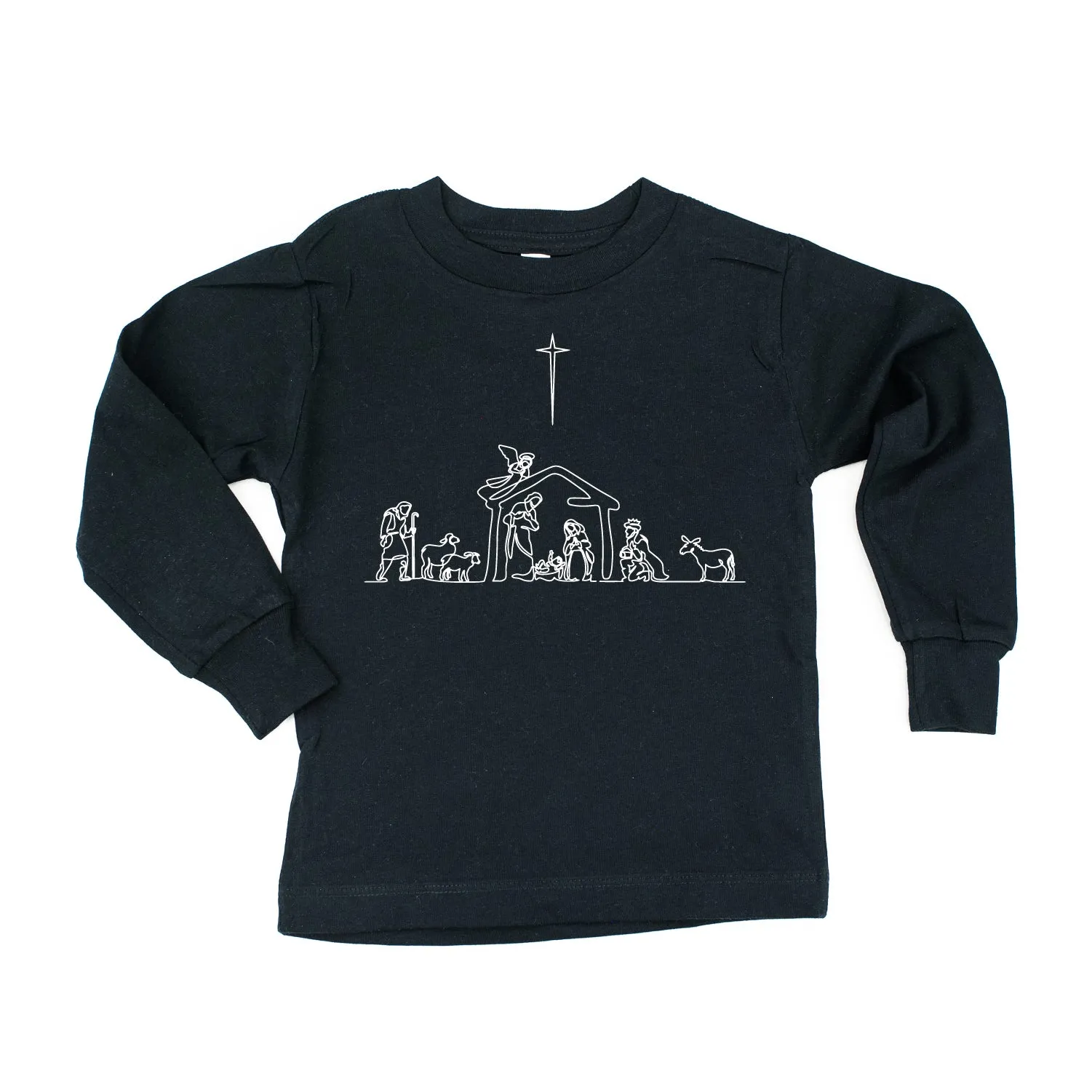 Nativity Scene - Child LONG SLEEVE Tee