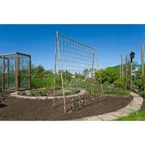 Nature Plant Climbing Netting Jute 1.8x5 m Natural