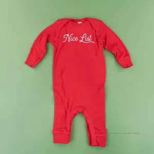 Nice List - Baby Sleeper