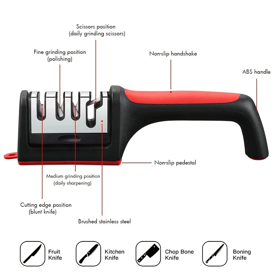 Portable Whetstone Knife Sharpener for Home and Camping