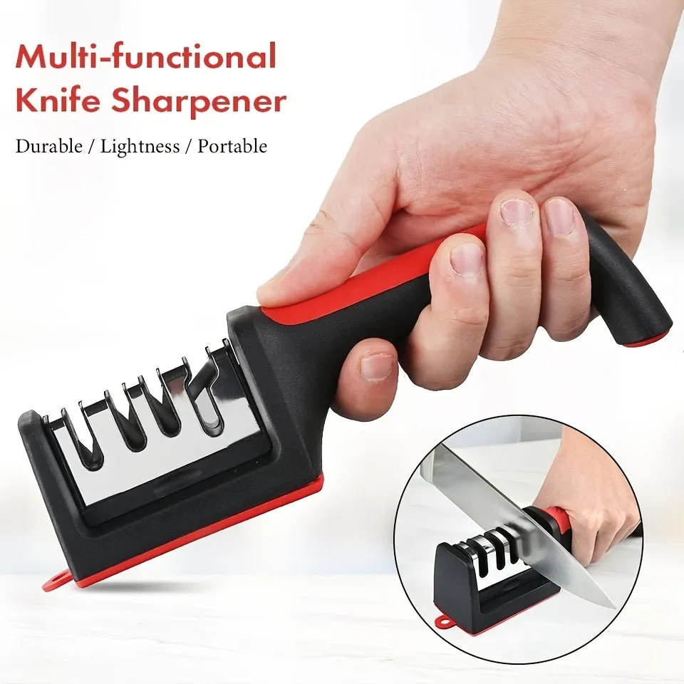 Portable Whetstone Knife Sharpener for Home and Camping