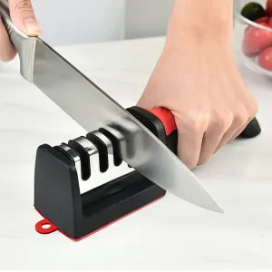 Portable Whetstone Knife Sharpener for Home and Camping