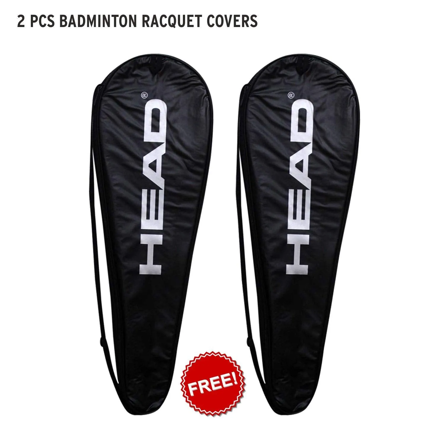 Reflex 20 Aluminium Badminton Racquet (Strung) with Nylon Shuttlecock and Cover (Set of 2)