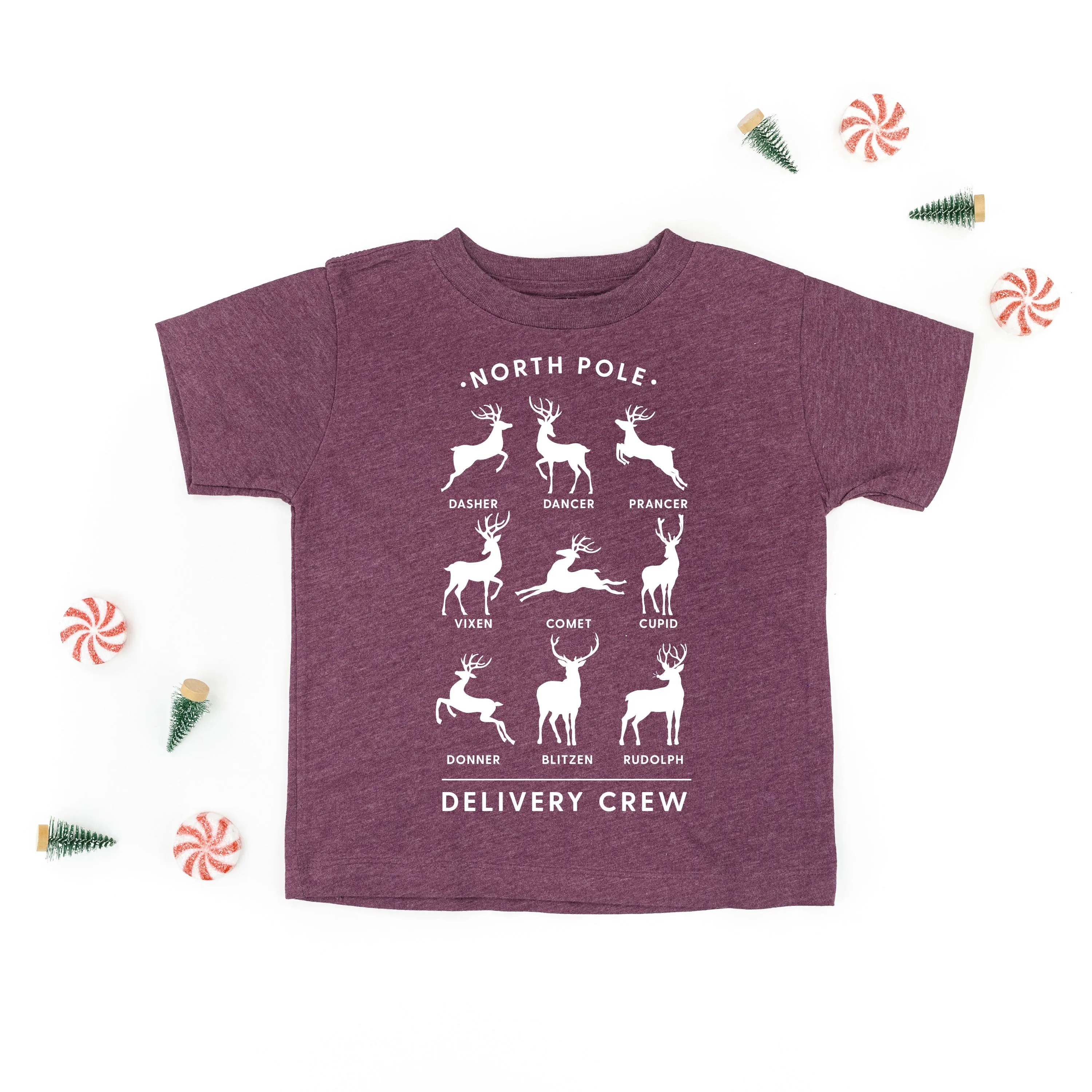 Reindeer - North Pole Delivery Crew - Child Tee