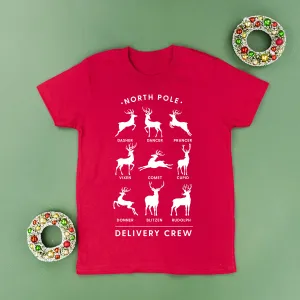 Reindeer - North Pole Delivery Crew - Child Tee