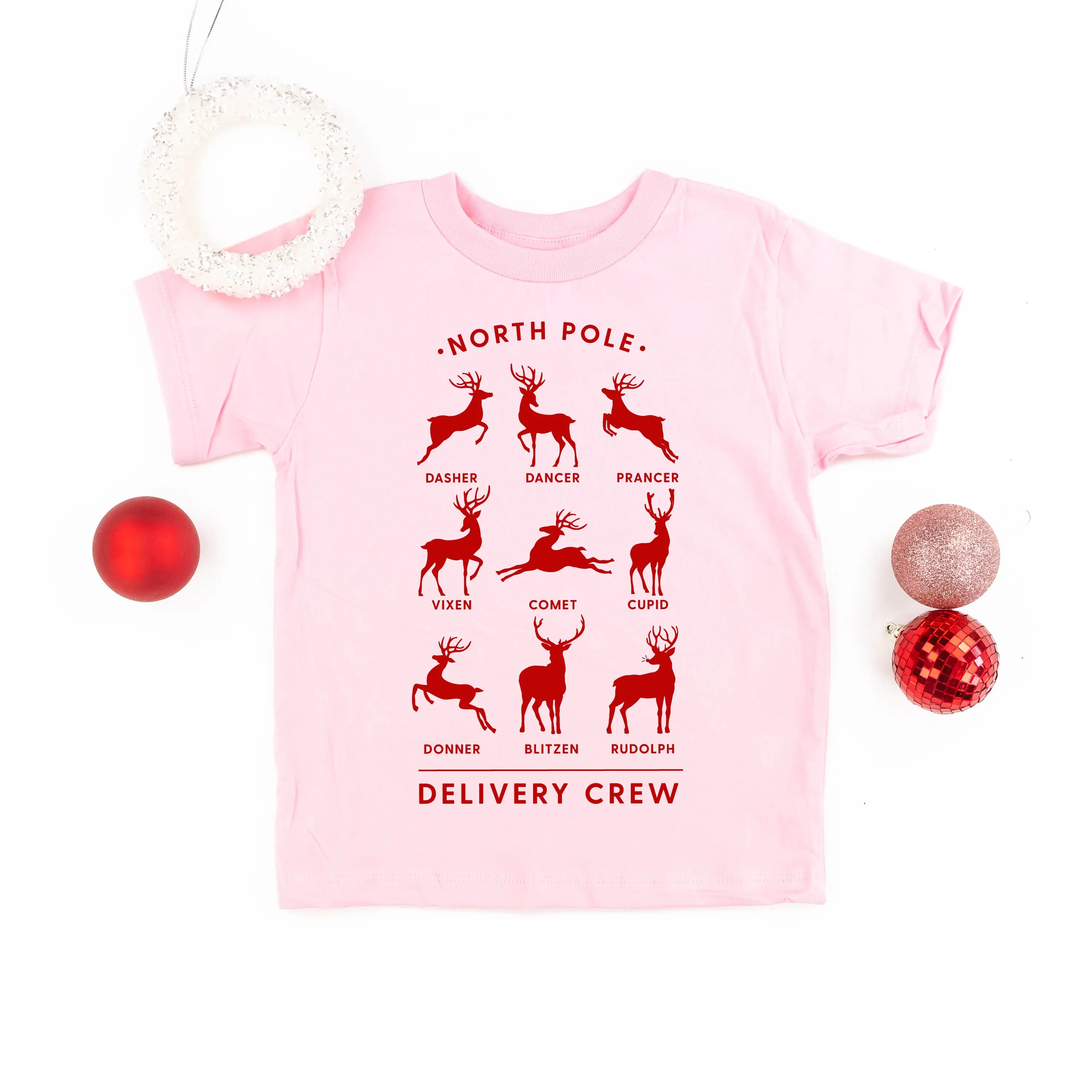 Reindeer - North Pole Delivery Crew - Child Tee