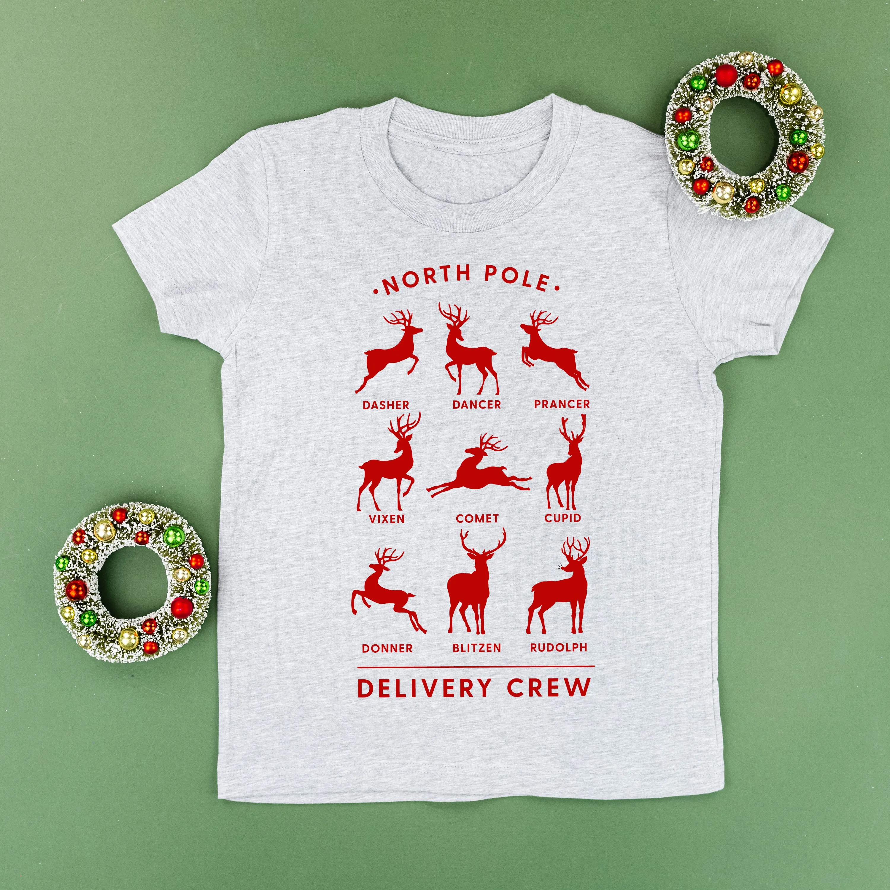 Reindeer - North Pole Delivery Crew - Child Tee