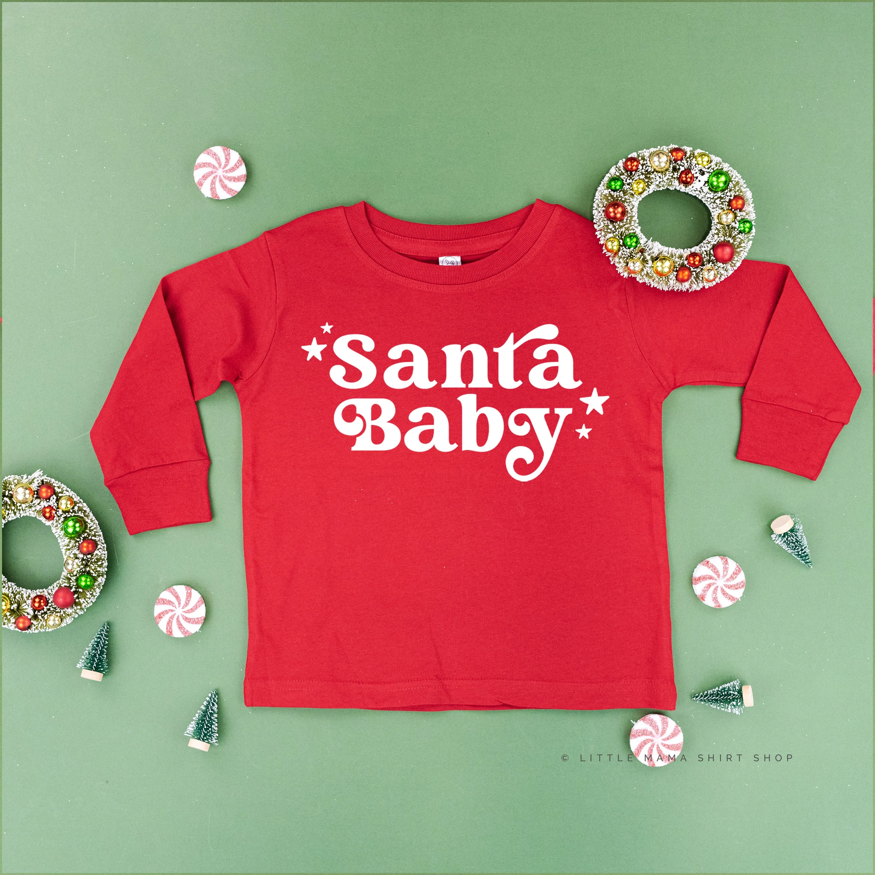 Santa Baby - Child LONG SLEEVE Tee