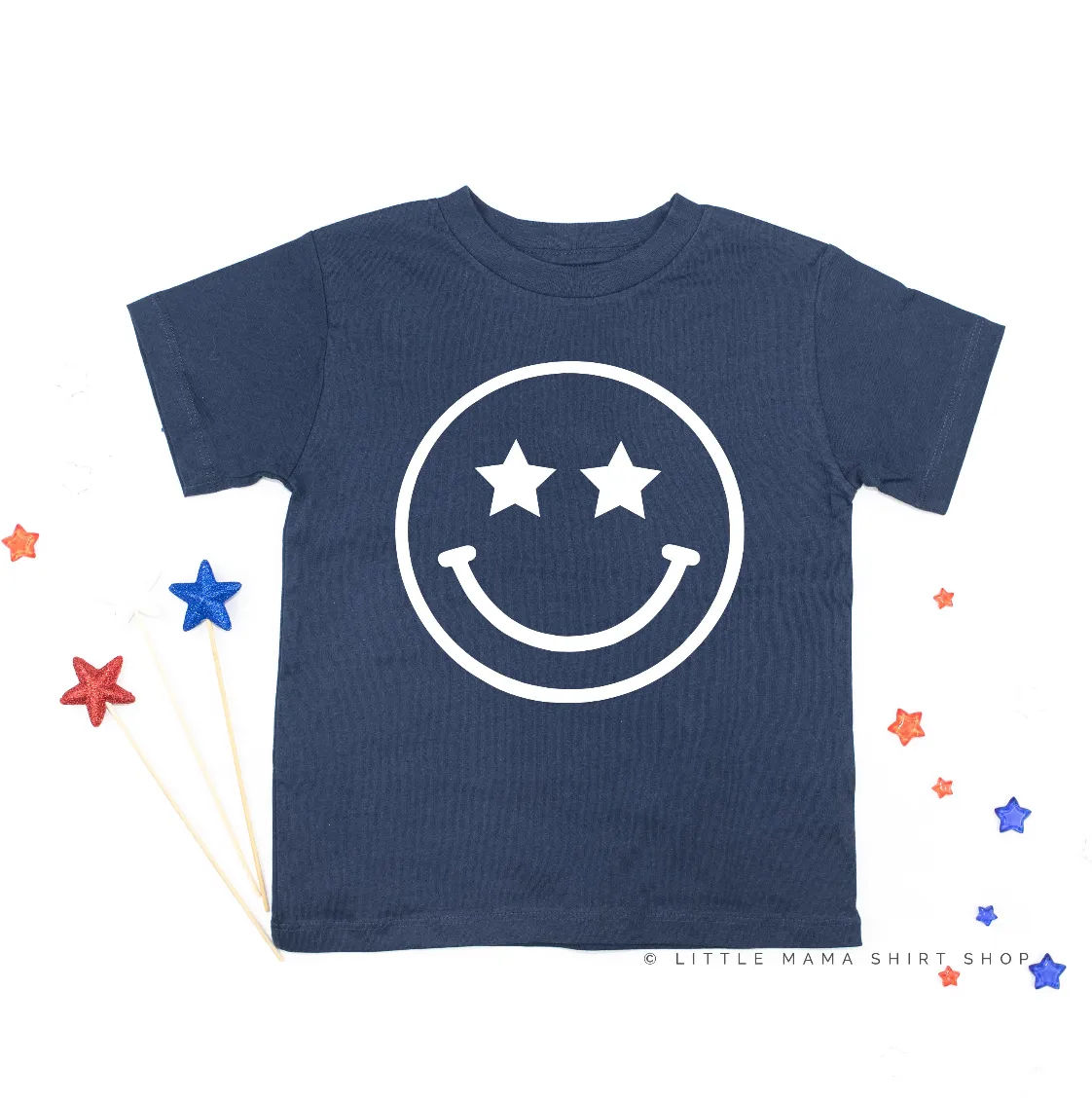 Seasonal Smiley Face CHILD Tees - 10 PACK - Short Sleeve Shirt