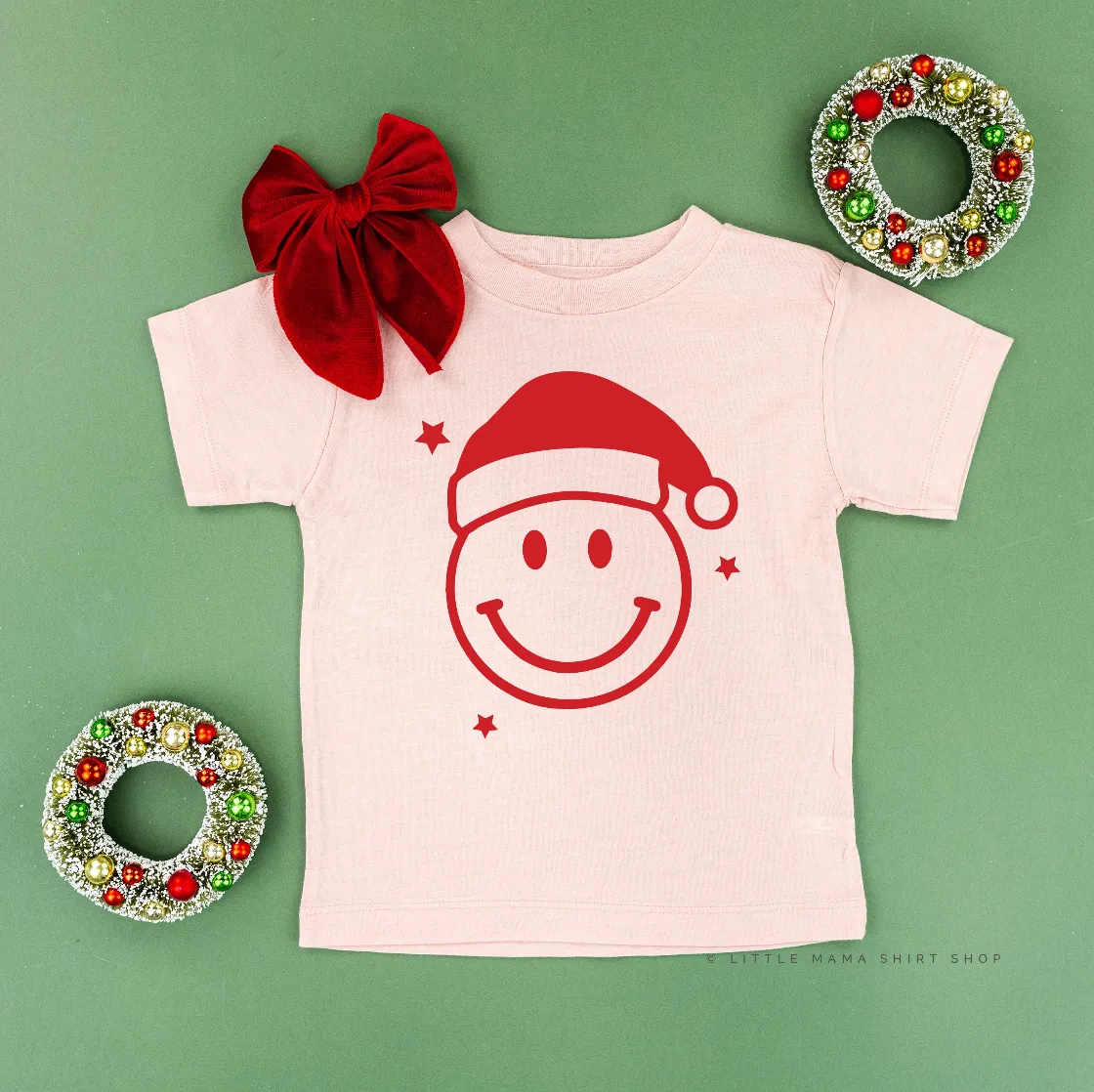 Seasonal Smiley Face CHILD Tees - 10 PACK - Short Sleeve Shirt