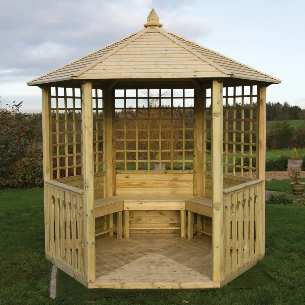 Set of 3 Gazebo Benches