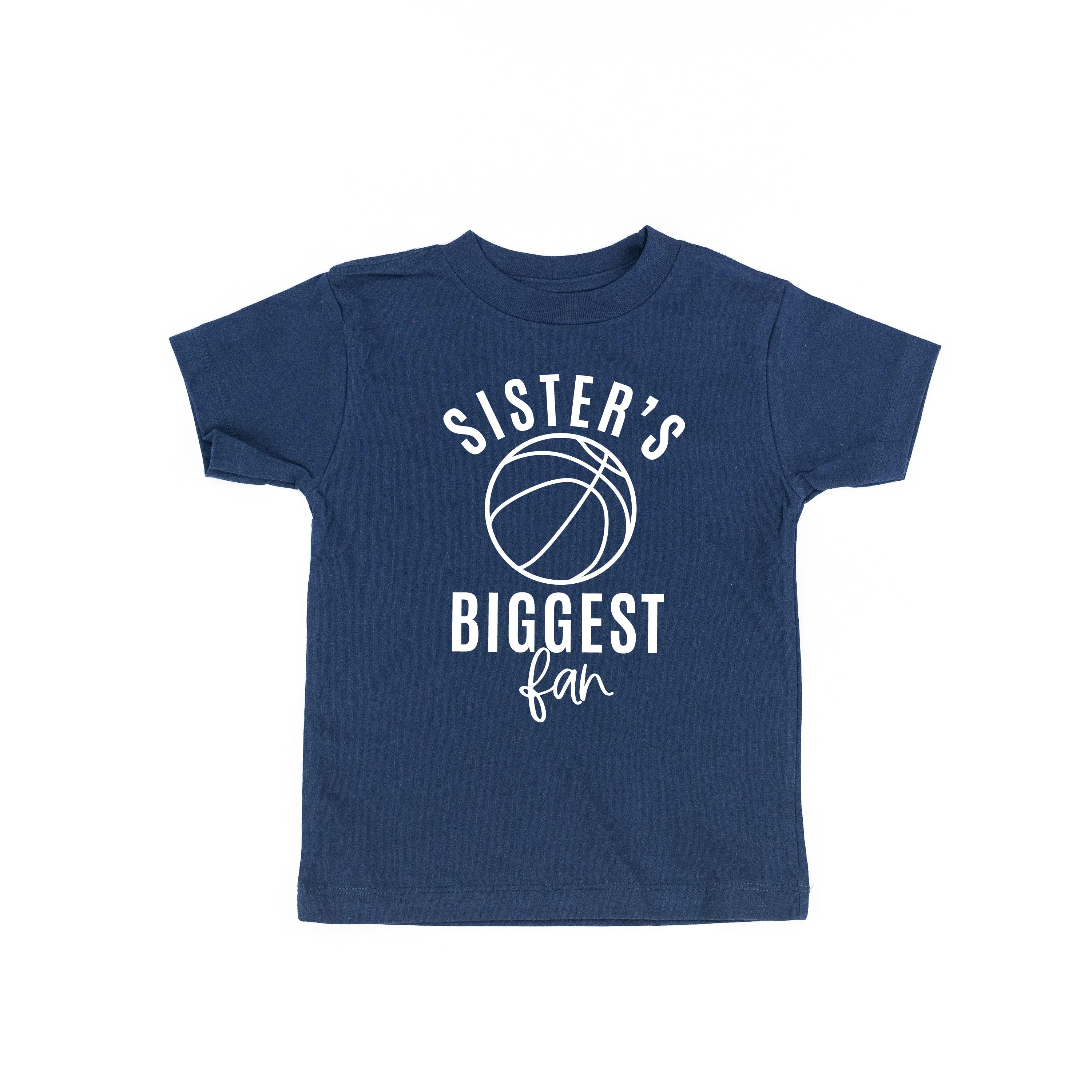 Sister's Biggest Fan - (Basketball) - Short Sleeve Child Shirt