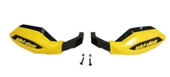 Ski-Doo Snowmobile Handguards - Yellow