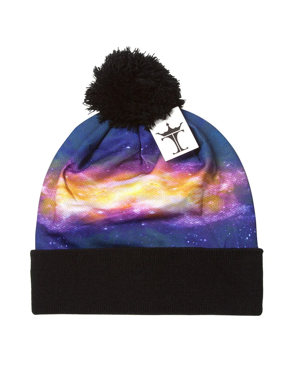 TopHeadwear Sublimation Cuffed Beanie - Galaxy 100