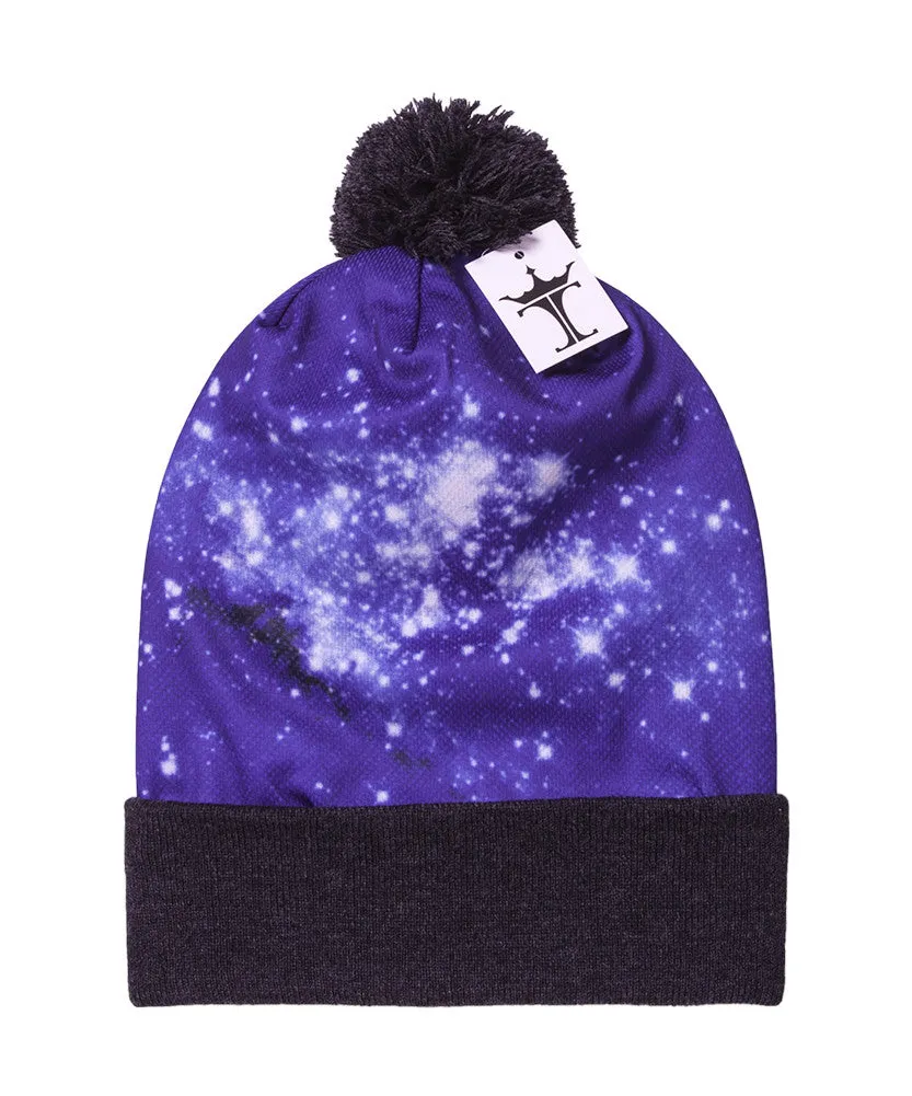 TopHeadwear Sublimation Cuffed Beanie - Galaxy 400